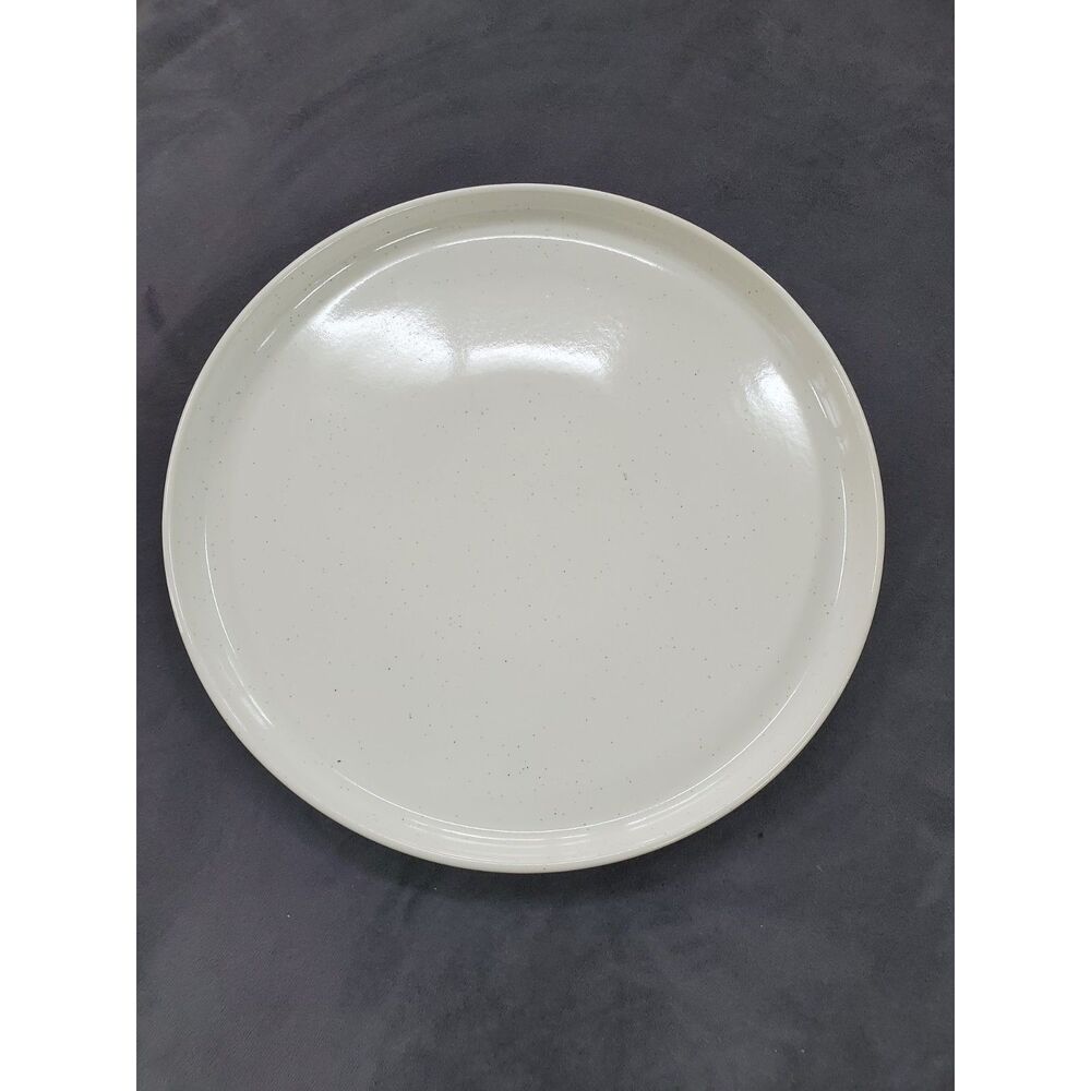 SALAD PLATE- Famiware Nebula -white with subtle grey speckles 7.8 INCH